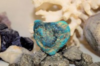 Heart-shaped turquoise