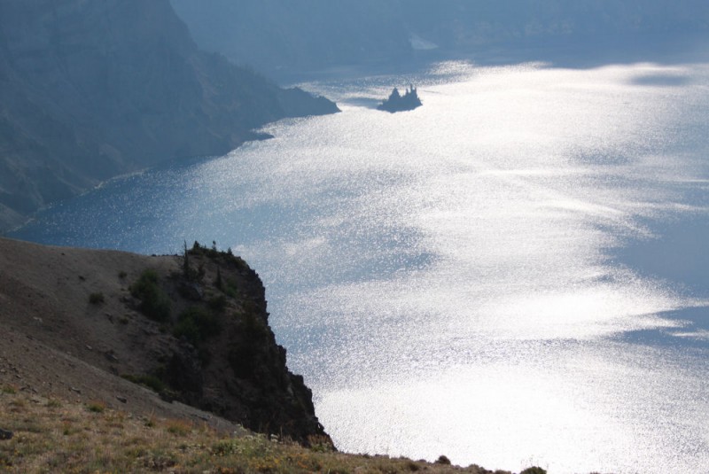 The Phantom Ship, Crater Lake, OR, USA