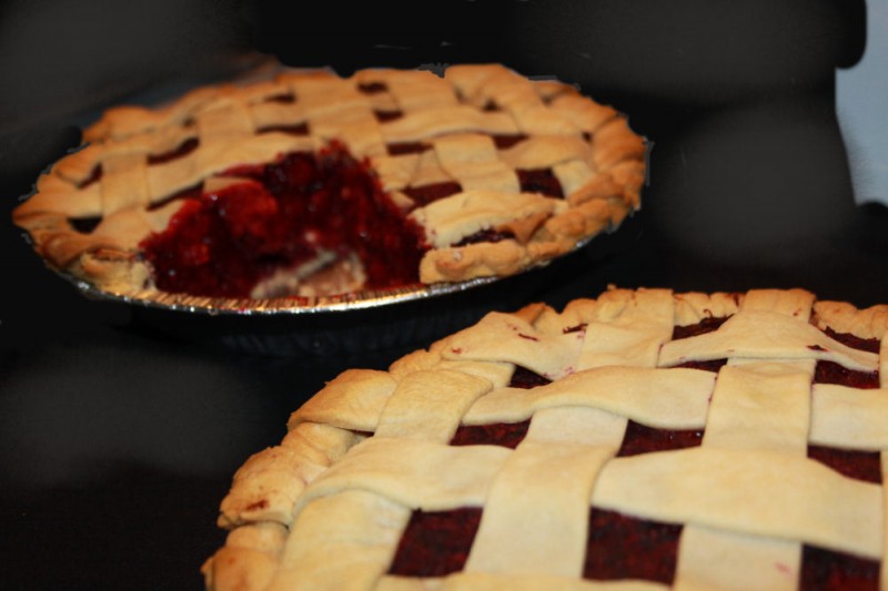 Boysenberry Marion Berry pies