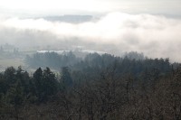 View from Mount Douglas, Vancouver Island, BC