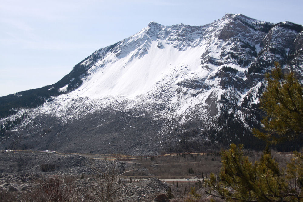 Frank Slide, Alberta,Canada Frank Slide, Alberta,Canada