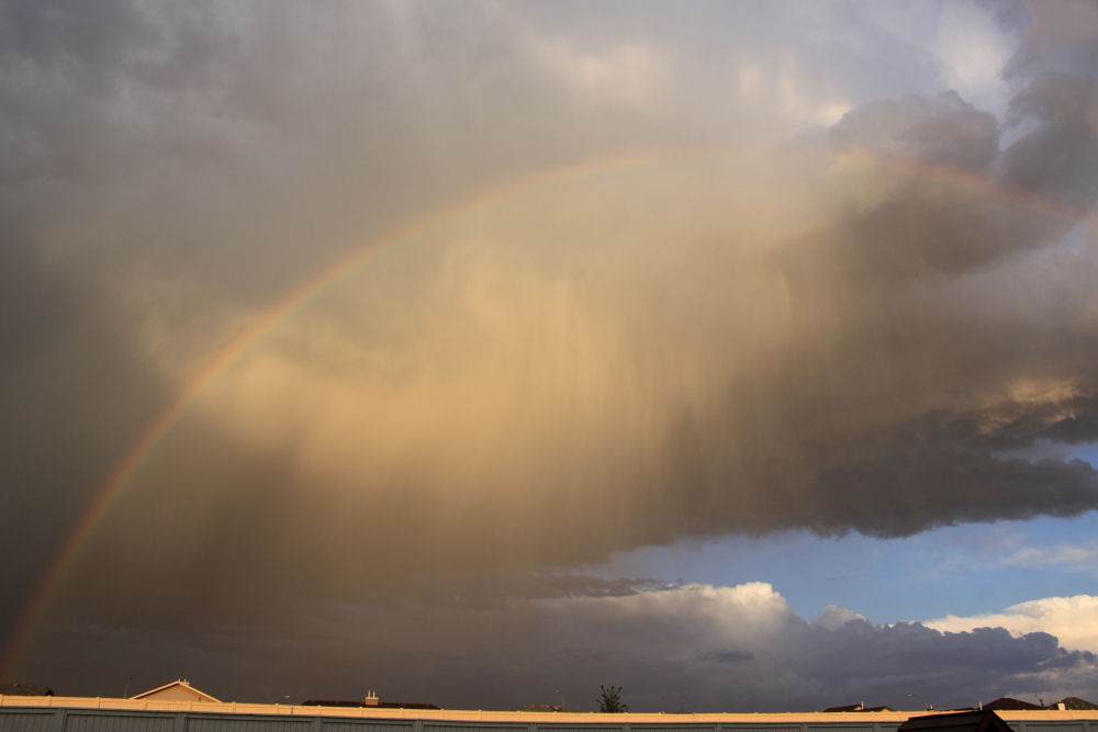 Storm in Airdrie, Alberta